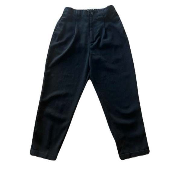 Zara Pants - Zara Cropped Black Comfort Pants Size S